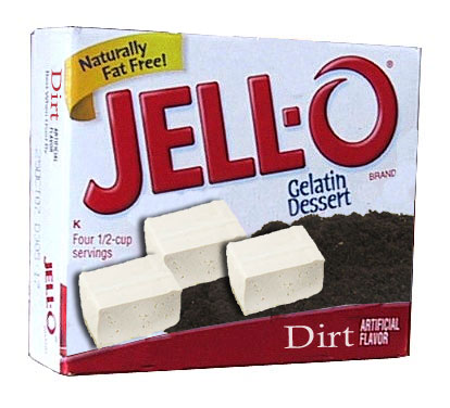 Tofu Dirt Jello